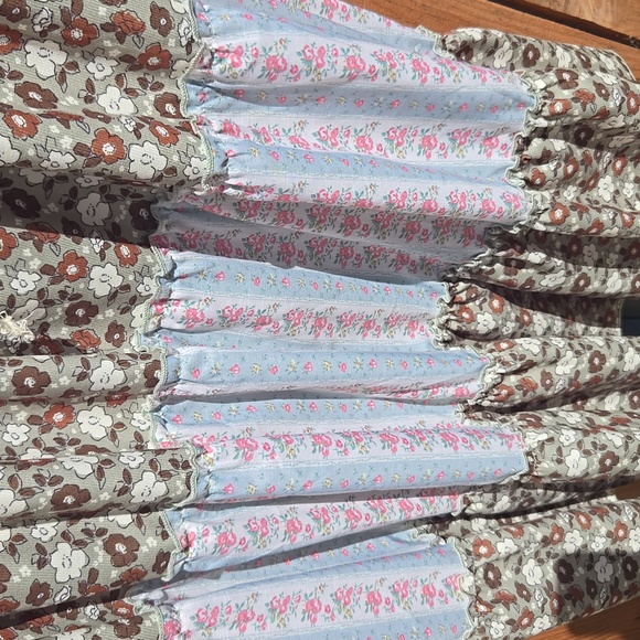 POL Bohemian Floral Maxi Skirt sz L - Picture 2 of 7